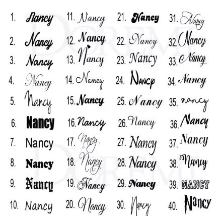 Custom Name Hoop Earrings – Stainless Steel