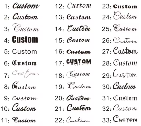 Custom Name Cuff Bracelet Wrap-Around