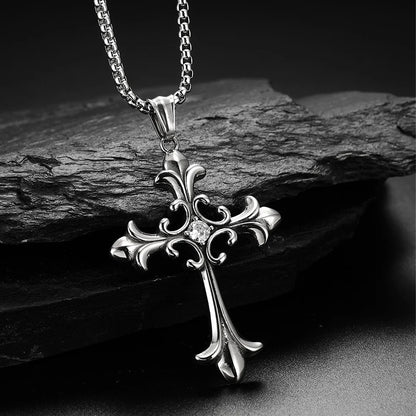 Gothic Cross Stainless Steel