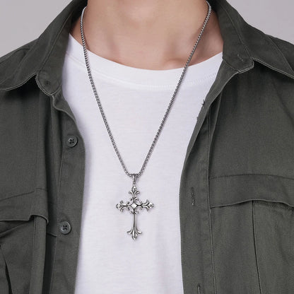Gothic Cross Stainless Steel