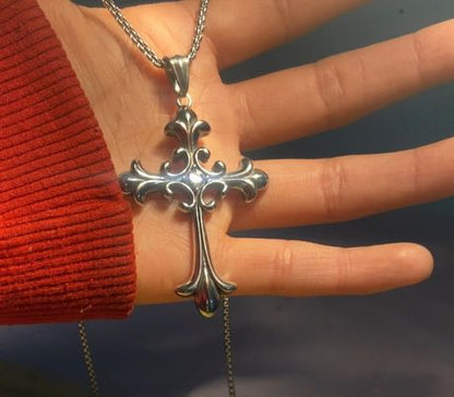Gothic Cross Stainless Steel
