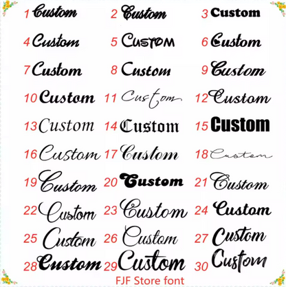 Dainty Custom Name Necklace – Stainless Steel (2 Colors, Multiple Fonts)