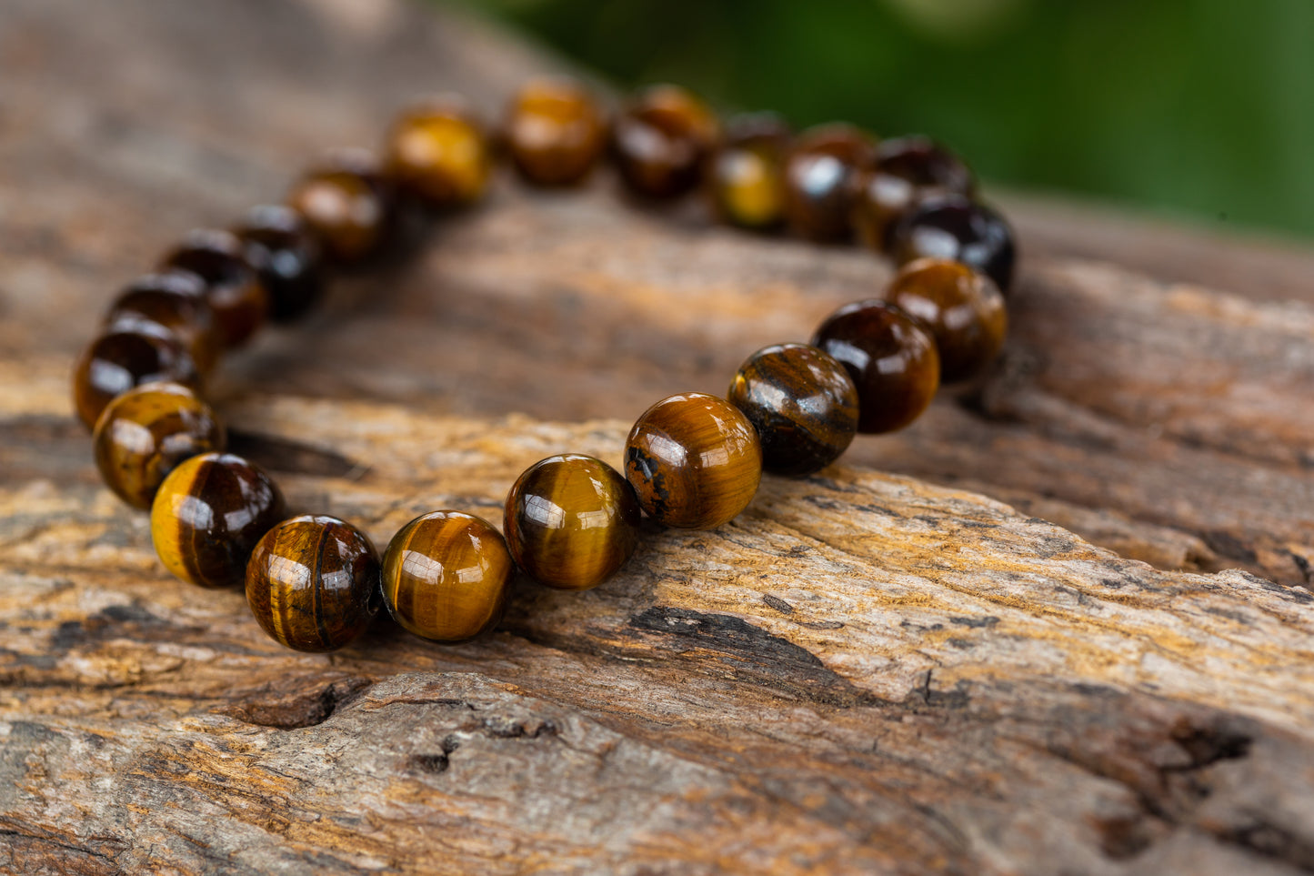 Pulsera de cuentas de ojo de tigre